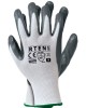 Rękawice robocze RTENI biało-szara nitryl r.9-4788